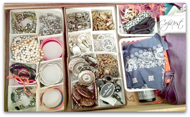Jewelry Organizing