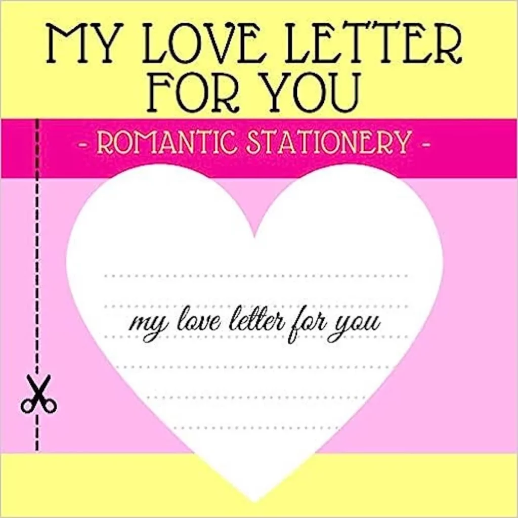 love letter stationary