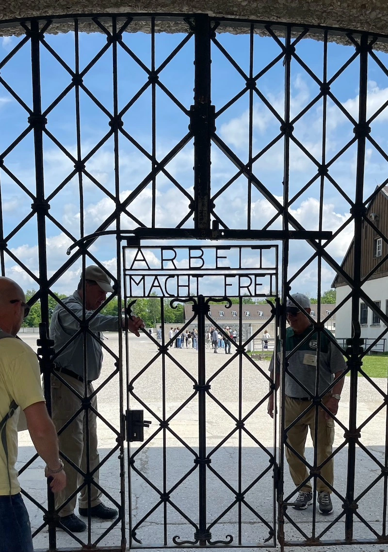 Dachau, work shall set you free